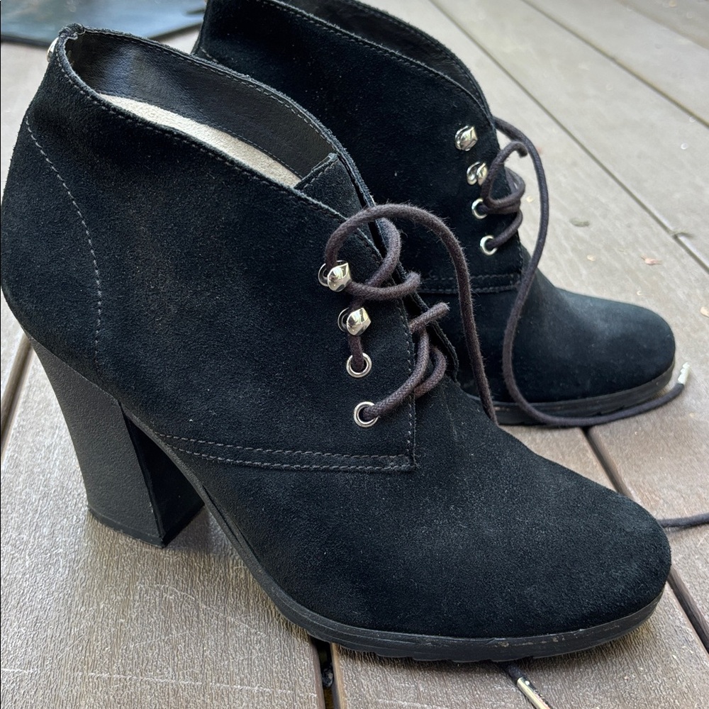 Michael Kors Suede Ankle Boots